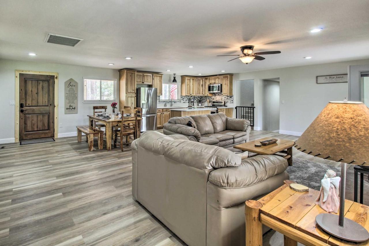 Pinetop Creekside Cabin Secret Game Room! Ngoại thất bức ảnh